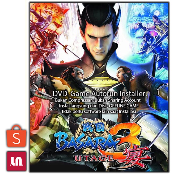 Sengoku Basara 3 Utage - PC DVD Game
