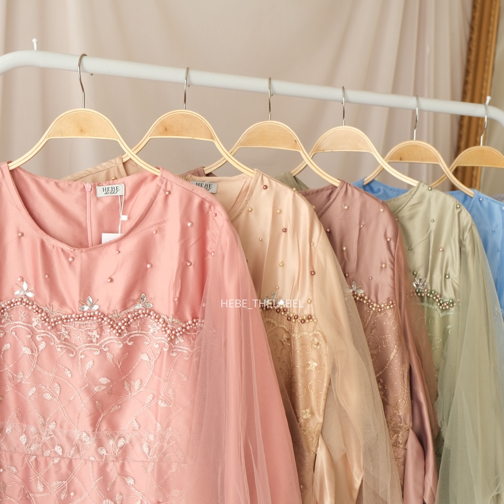 Syafa Dress - Pakaian Lebaran Idul Fitri Wanita