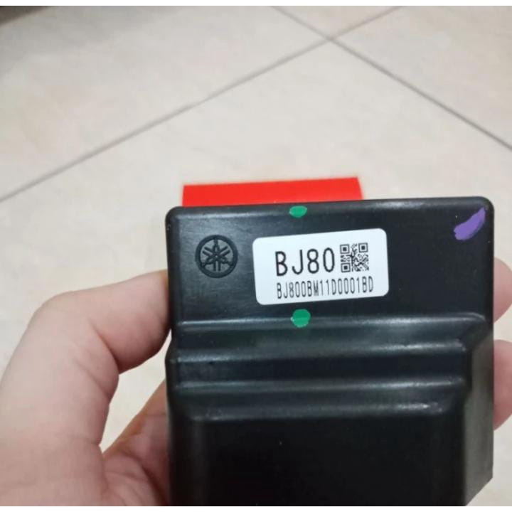 ECU CDI FINO FI 125 ASLI ORI YAMAHA BJ8 H591A 00