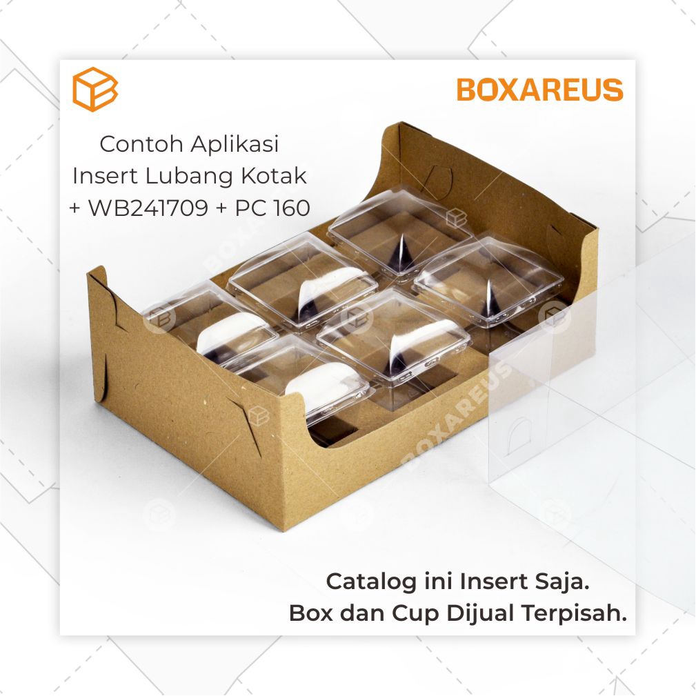 Insert Cupcake Box, Box, Dus, Kemasan, Cupcake Box, Cake Box (10pc)