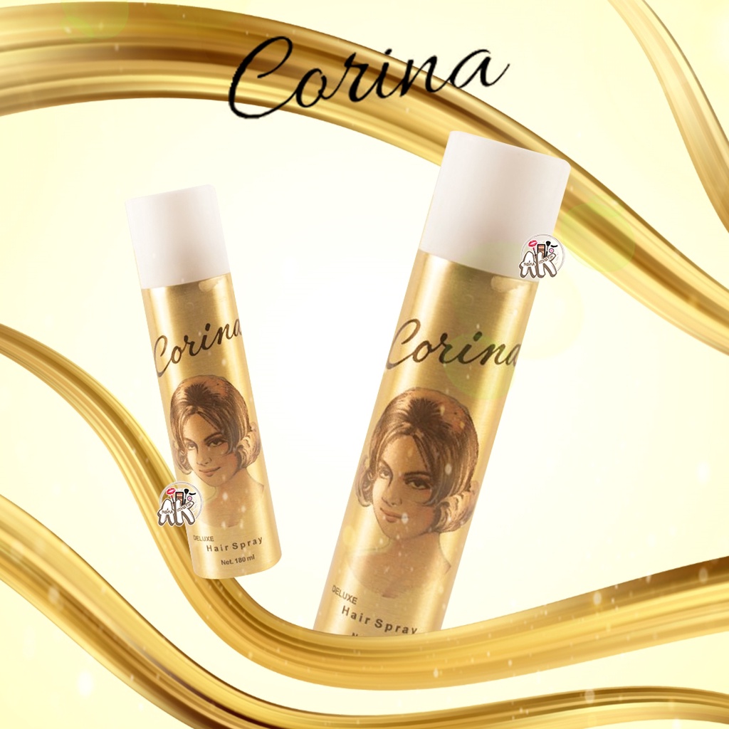 CORINA HAIR SPRAY RAMBUT SANGGUL / HAIR STYLING ( 75ML / 150ML / 160ML / 180ML )