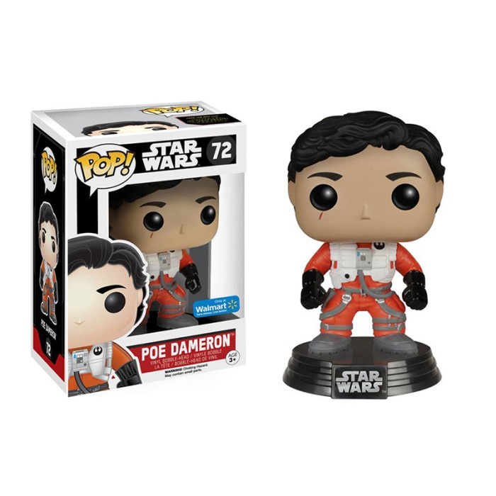 Promo Funko Star Wars - Poe Dameron Without Helmet - Pop Vynil - 6230 Termurah