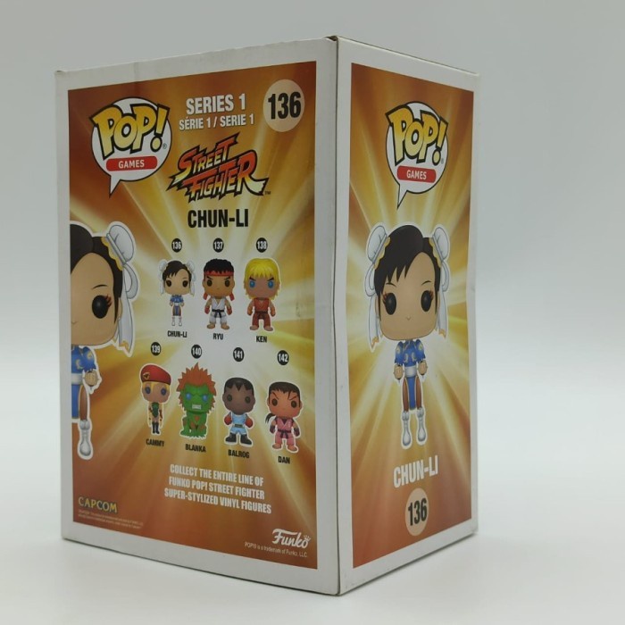 Must Have Funko Pop Games Street Fighter Chun Li #136 Chun-Li Terlaris