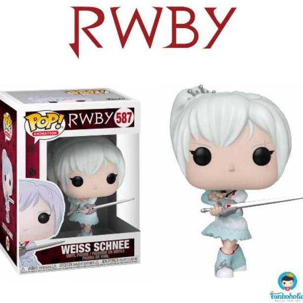 Hot Sale Funko Pop Animation Rwby - Weiss Schnee #587 Ori Terlaris