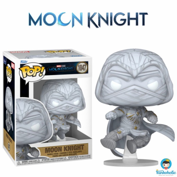 Diskon Spesial Funko Pop Marvel Moon Knight - Moon Knight Jumping #1047 Terlaris