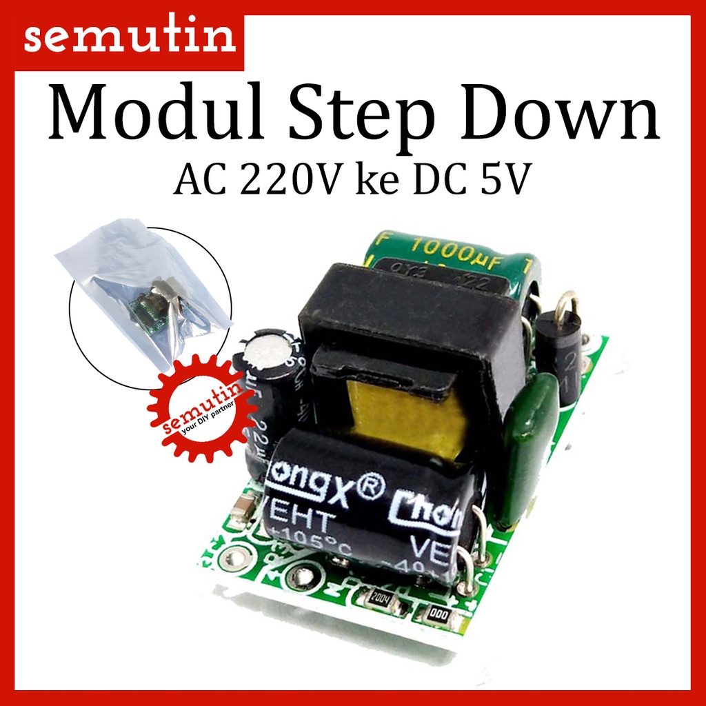 Modul Step Down AC-DC 220V ke 5V AC DC / Konverter Power Supply 5V700mA / Converter Isolated