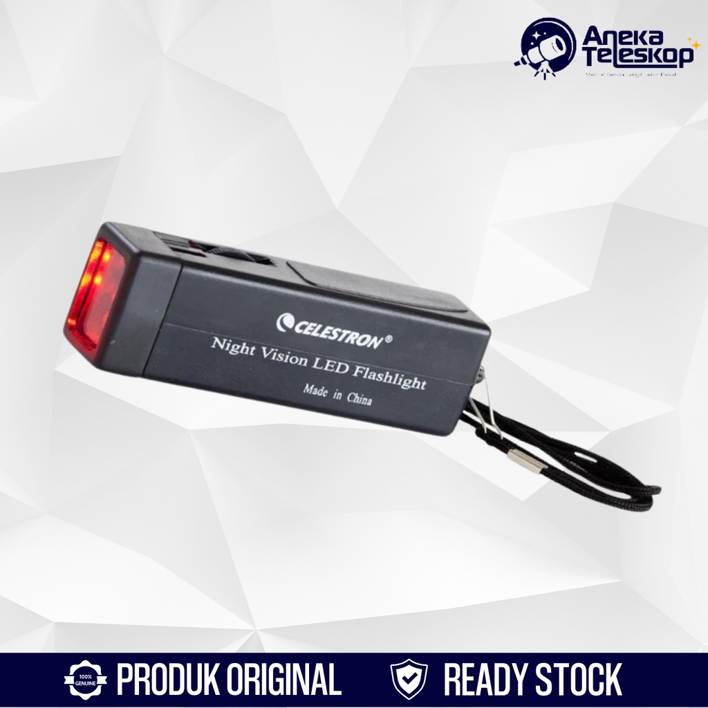 Celestron Night Vision Red LED Flashlight Telescope