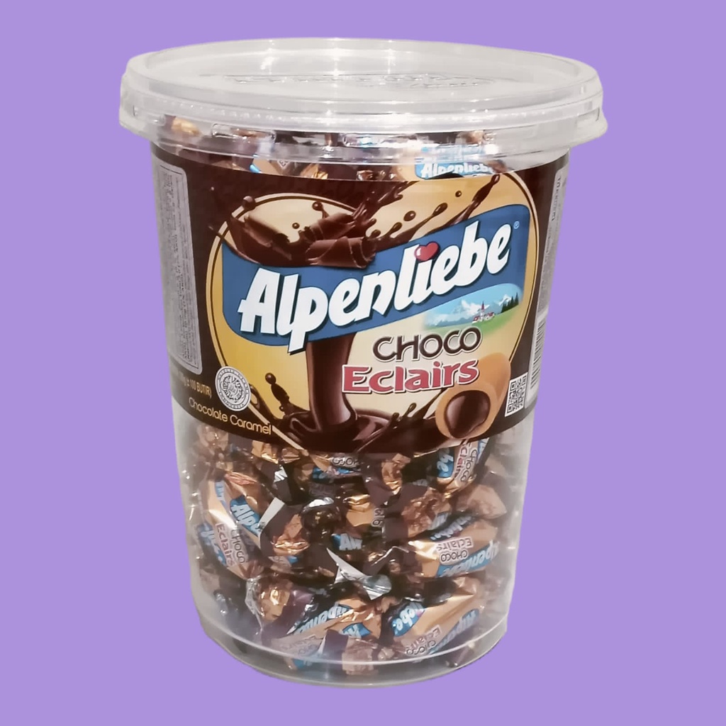 

Alpenliebe Eclairs Permen Coklat Toples [100 butir]