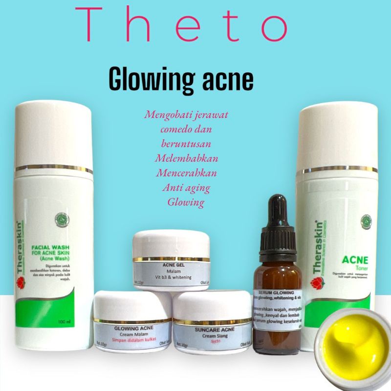 paket acne glow isi 6