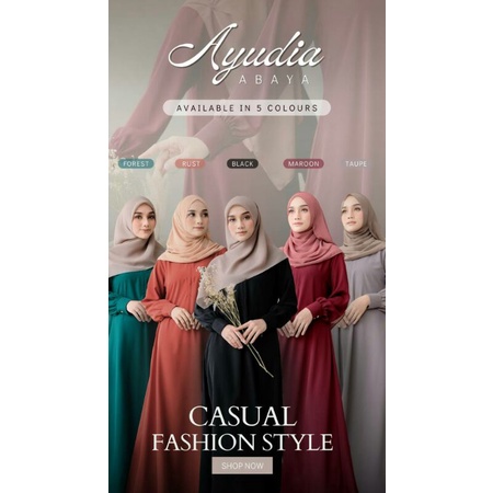 Ayudia Abaya Reborn by Anb fashion