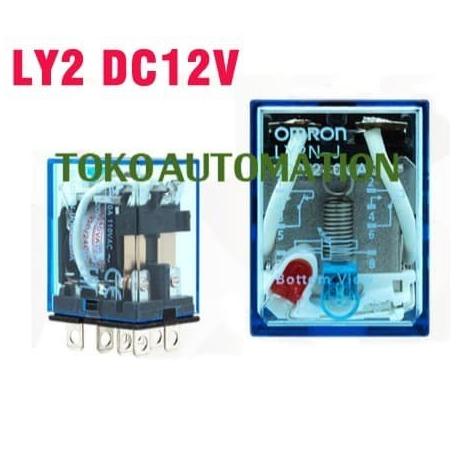 Best Seller Ly2 Ly2N Ly2N - J Ly2N-J Ly2Nj 12V Dc Coil Power Relay 8Pin Dpdt Pk17