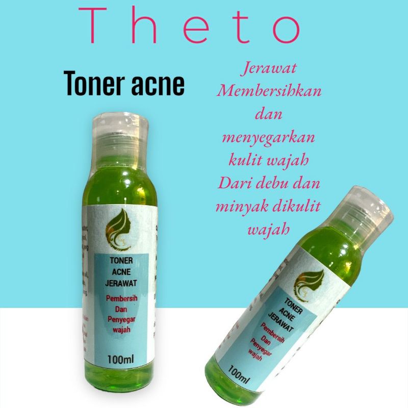 Toner acne white