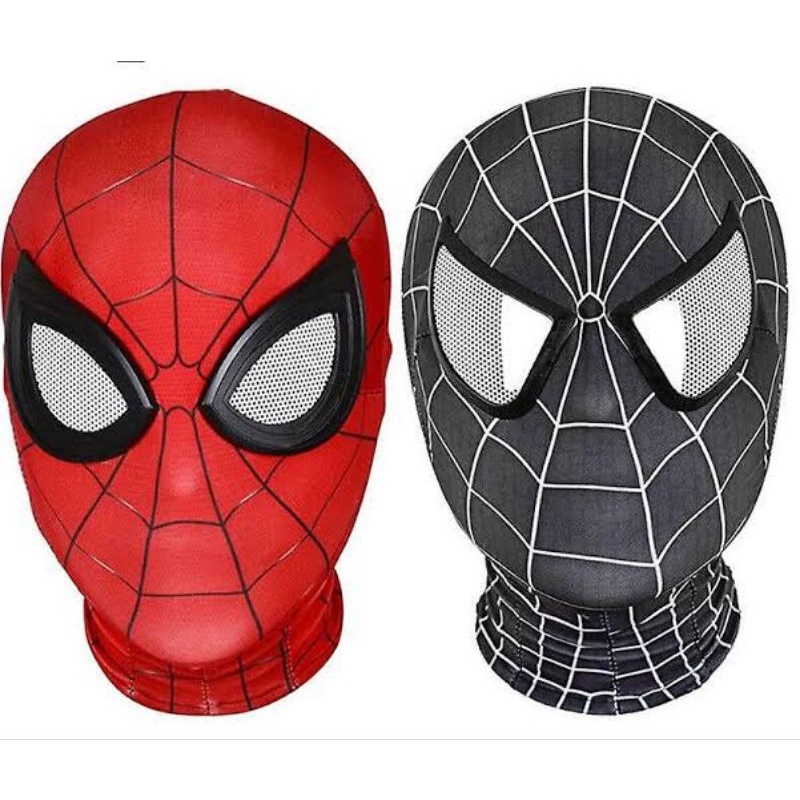 kostum spiderman topeng spiderman baju spiderman kostum haloween topeng ninja cosplay spiderman mera