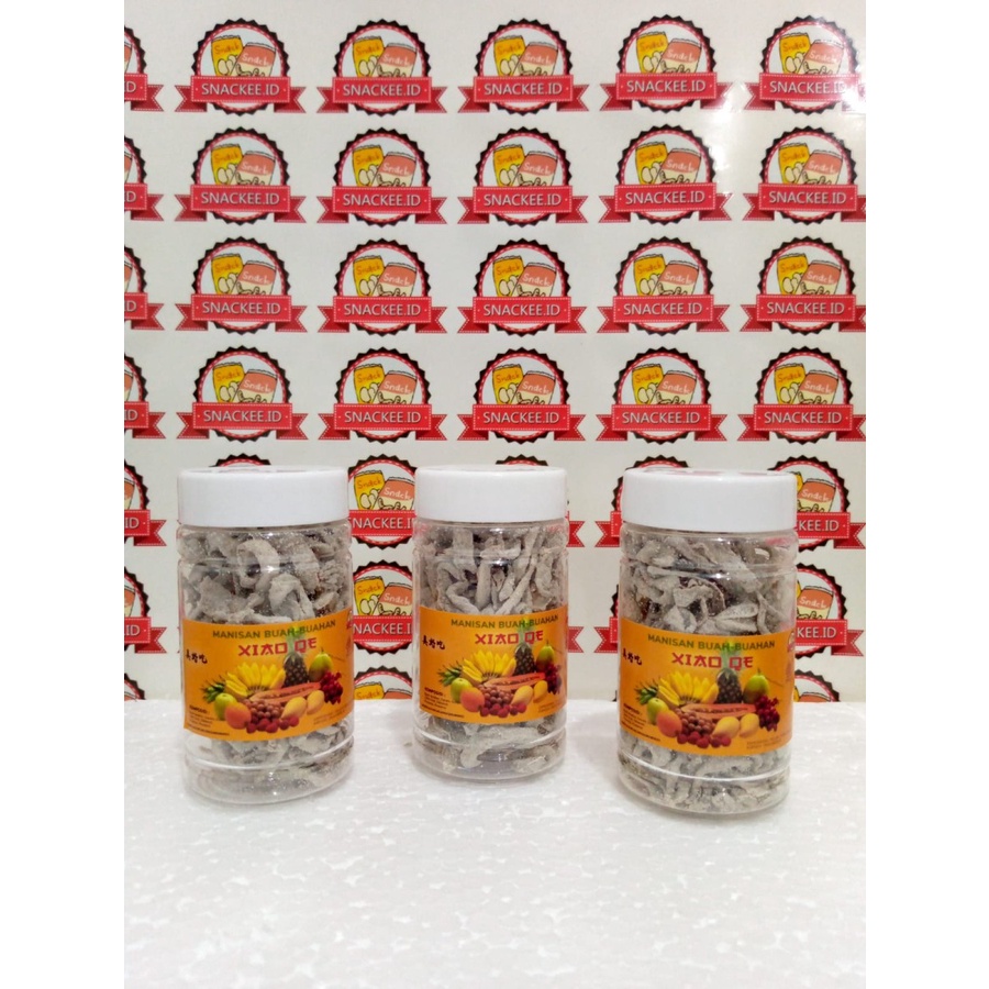 

semboi putih serut xiao qe kiamboi putih serut manisan buah serut snackke enak