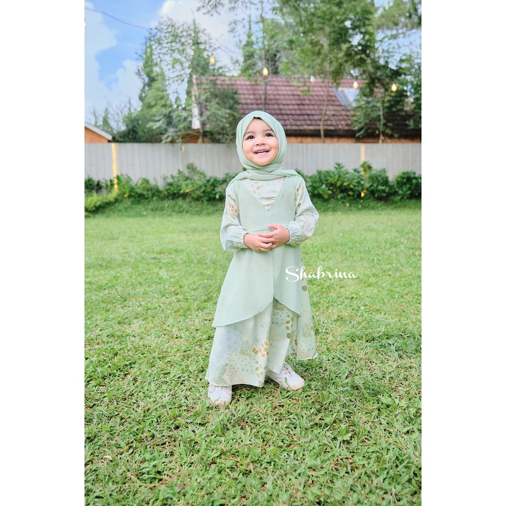 Gamis Tazkia Anak by Shabrina (XS-L) By Shabrina