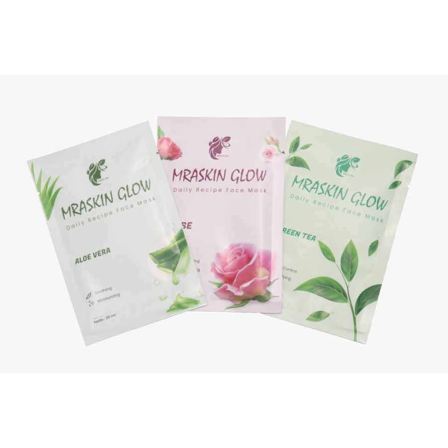 (COD) PROMO!! MASKER WAJAH MRASKINGLOW | SHEET MASK MRASKINGLOW