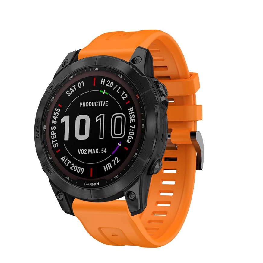 Strap Garmin Fenix 7 6 5 Forerunner 935 Jam watch Silicone Tali jam Baru Black White Hitam Putih Biru Merah Orange