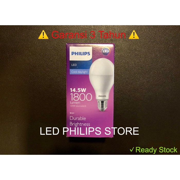 lampu led Lampu LED Philips 14 Watt Putih/Cool Day Light 14W 14Watt 14 W(J4O9) premium lampu led lam