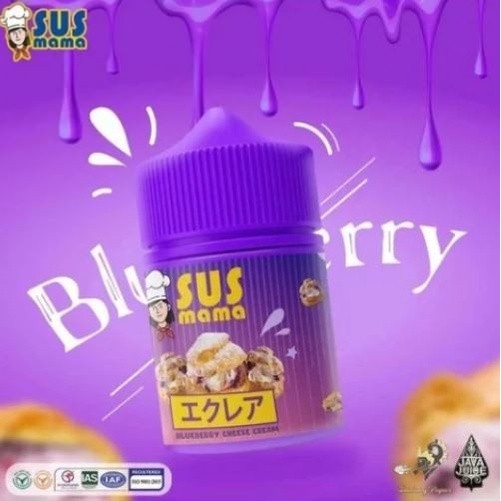 Liquid Sus Mama V2 Blueberry Cheese Cream 60ML By Java juice