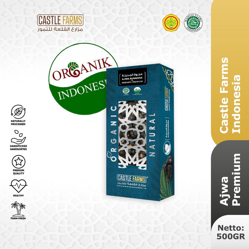 

KURMA AJWA ORGANIK PREMIUM 500GR