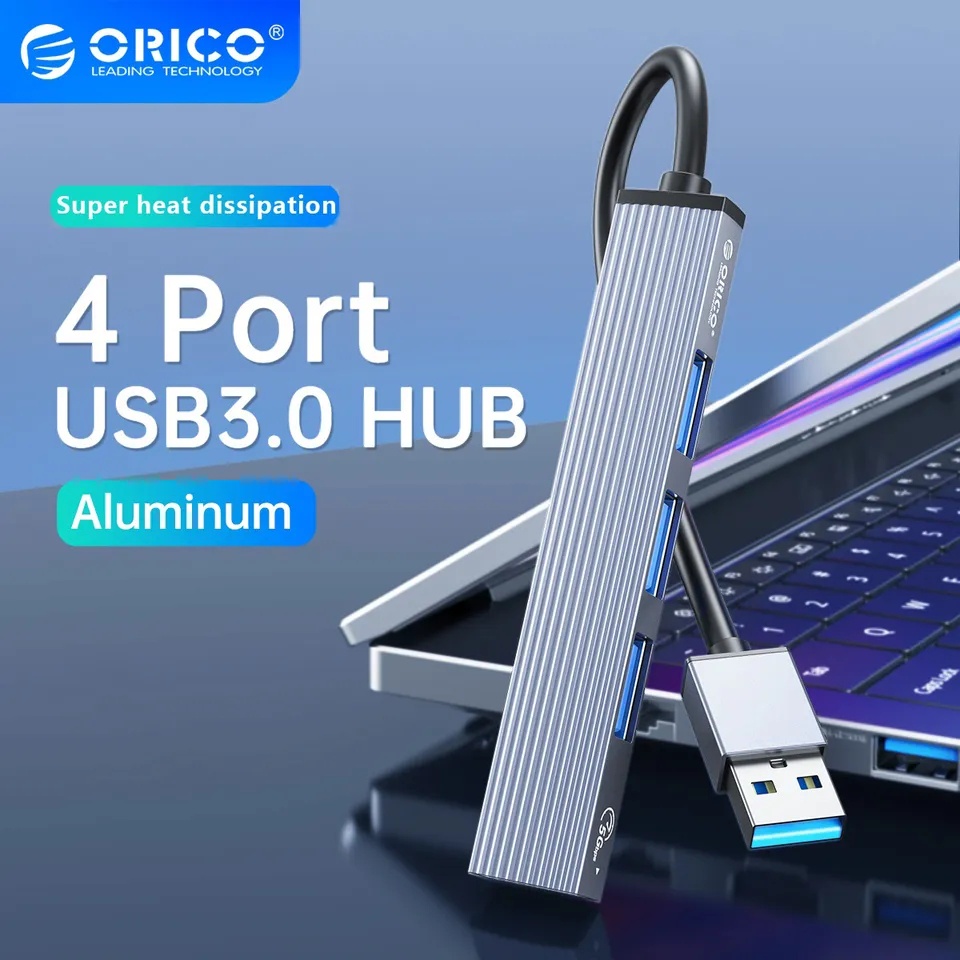 Orico HUB USB 4 Port 3.0 5 Gbps 2.0 480Mbps Mini AH-A13