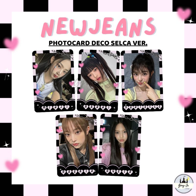 [ COD ] NEWJEANS NEW JEANS PHOTOCARD DECO 2