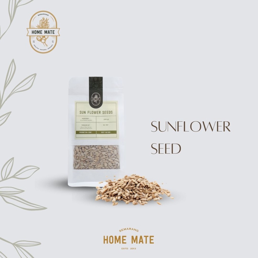 

Sunflower Seed 200gr - HOME MATE