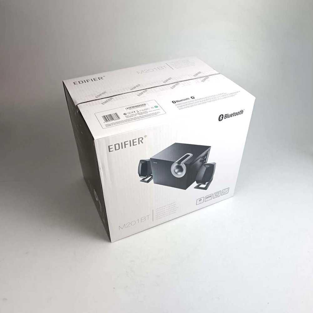 Edifier 2.1 Speaker Bluetooth Multimedia System Bluetooth 5.0 - M201BT - Black