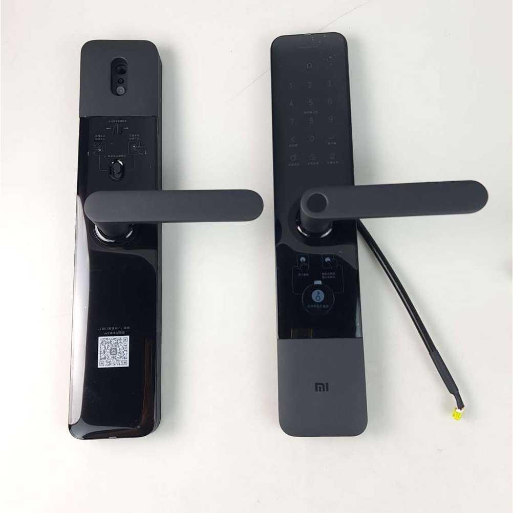 Xiaomi Smart Door Lock E Bluetooth Password Fingerprint Right Hand - XMZNMS04LM - Black