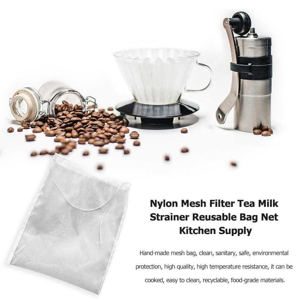 Kain Peras Reusable Bag Strainer Filter Mesh Number 200 22 x 30 cm -ZR200 - White