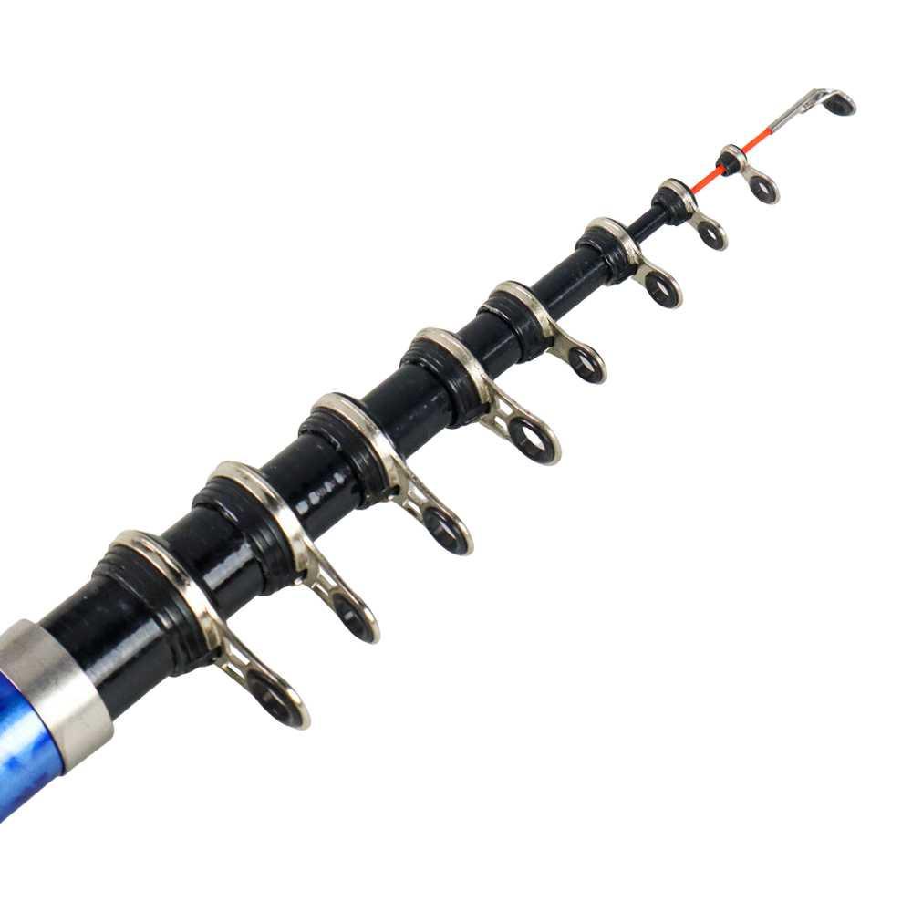 Joran Pancing Portable Telescopic Fishing Rod 3 m - G7 - Blue