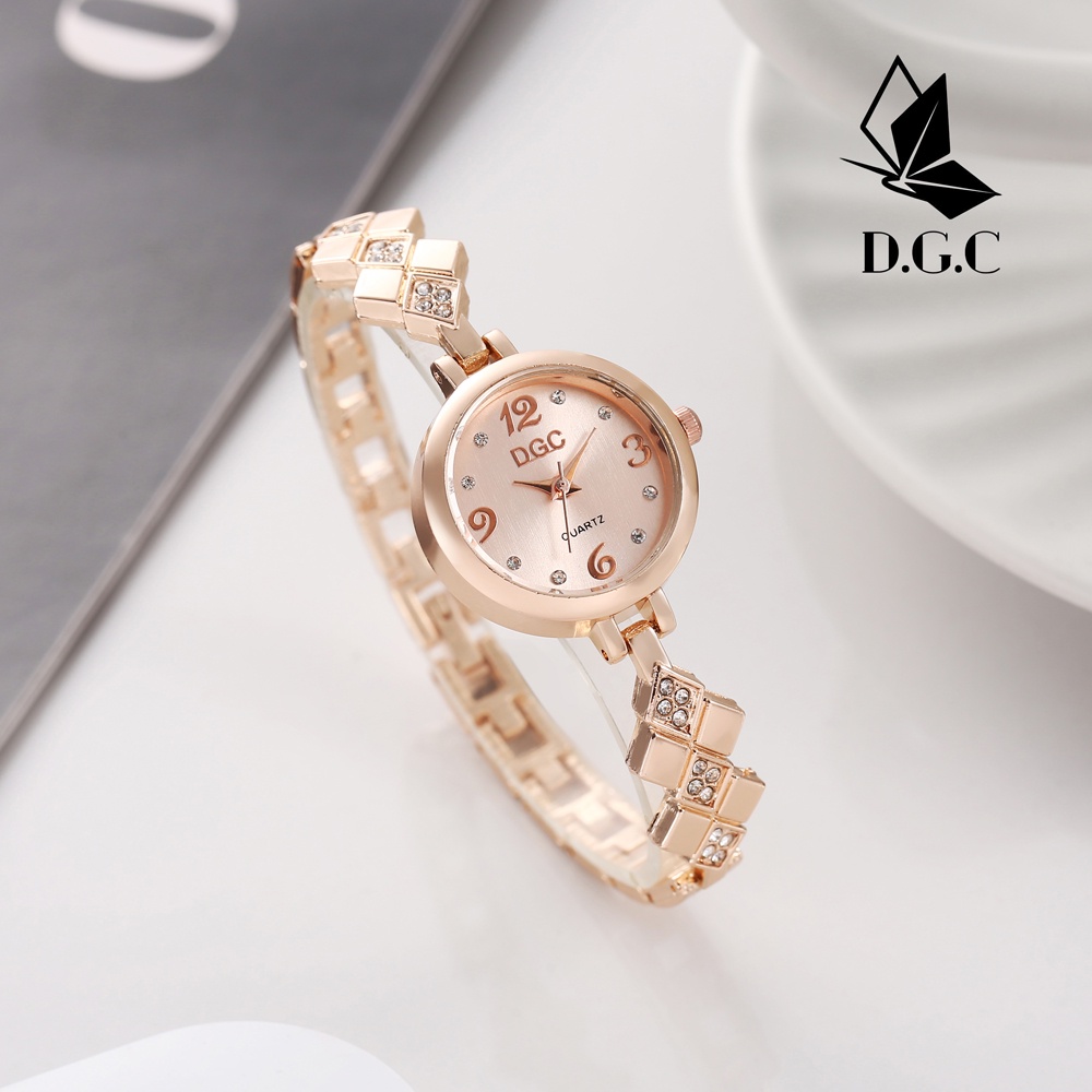 ✅COD Jam Tangan Wanita Cewek Quartz Analog Import Stainless Steel Murah Grosir W256