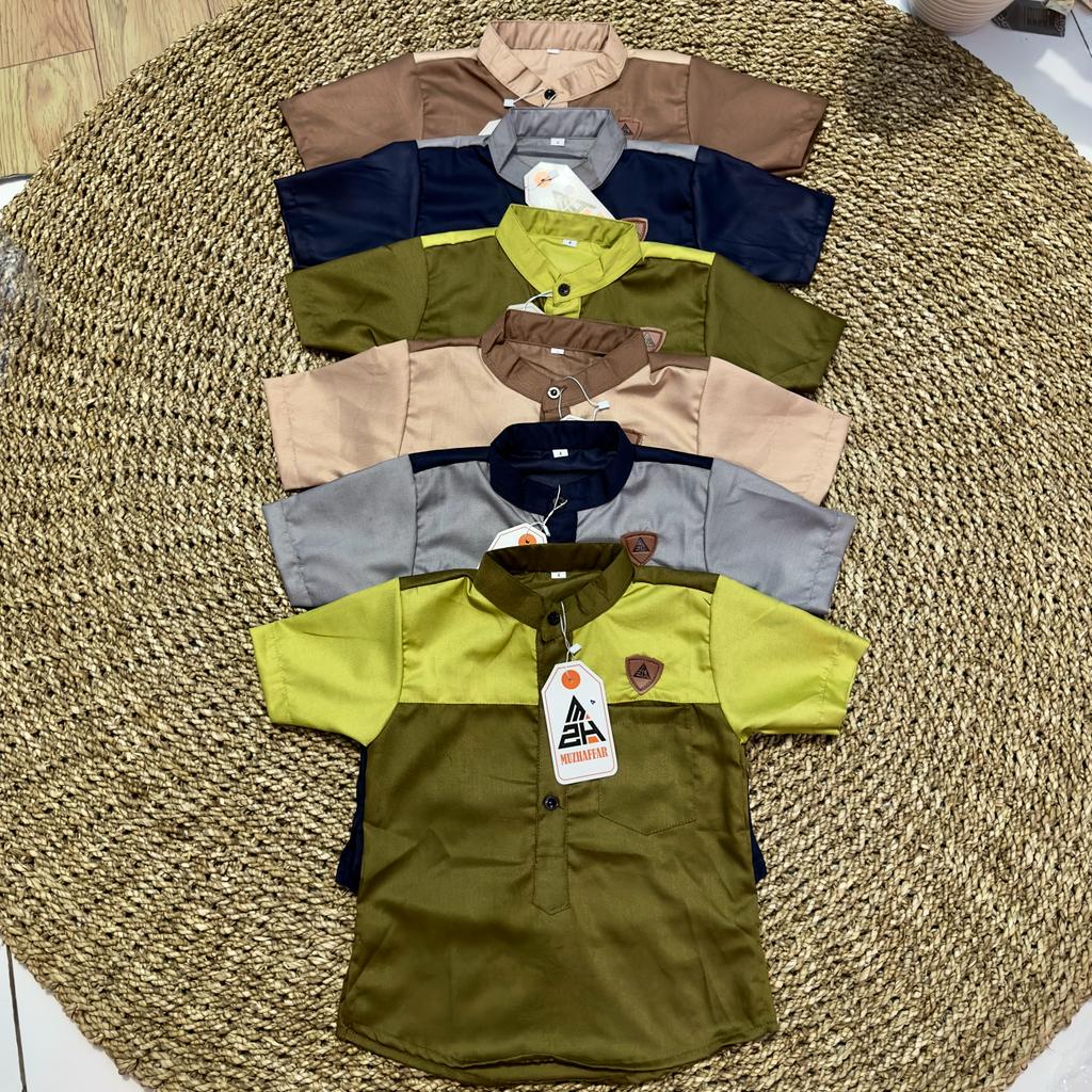 Baju Koko Anak Setelan Umur 1-6 Tahun | KAIN TOYOBO IMPORT