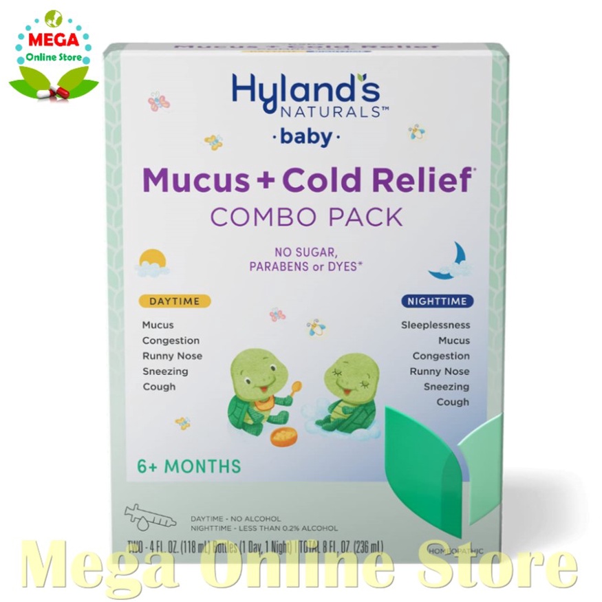 Hyland's Naturals Baby Mucus + Cold Relief Day &amp; Night Value Pack