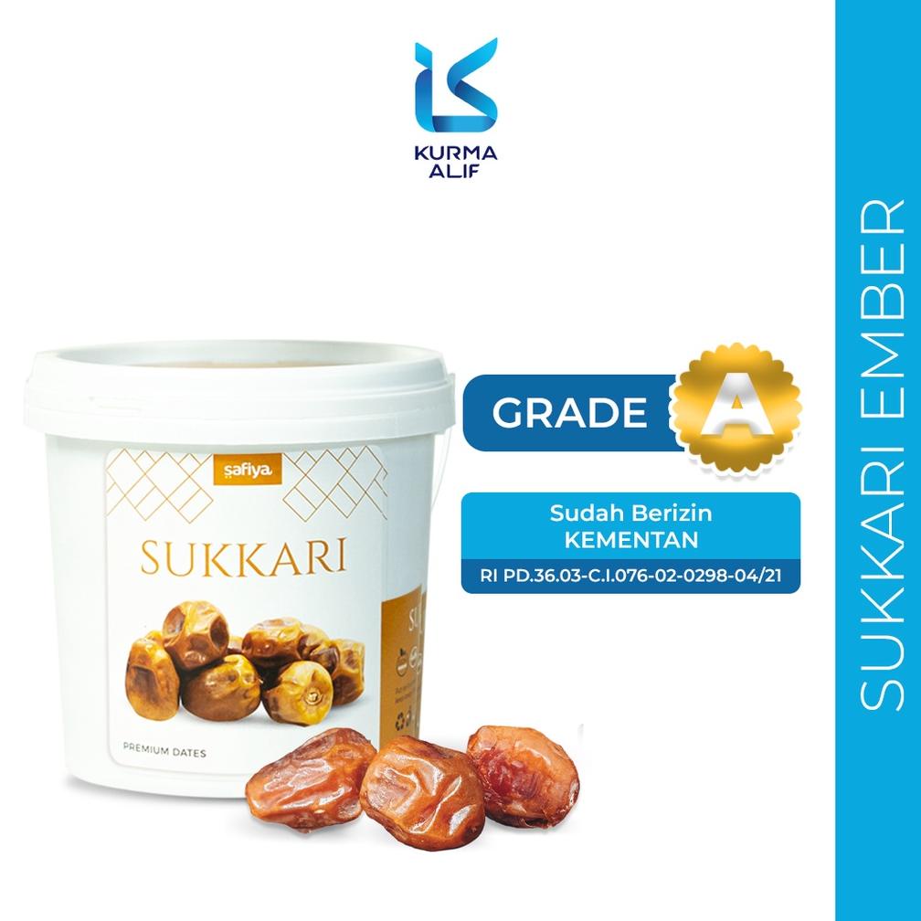 

11.11 MALL Kurma Sukari Ember 850 gr Safiya Original