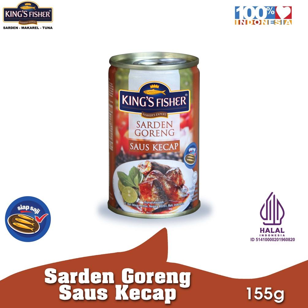 

Diskon Bulan Ini King's Fisher Sarden goreng mini rasa saus kecap Makanan Kaleng 155 gr
