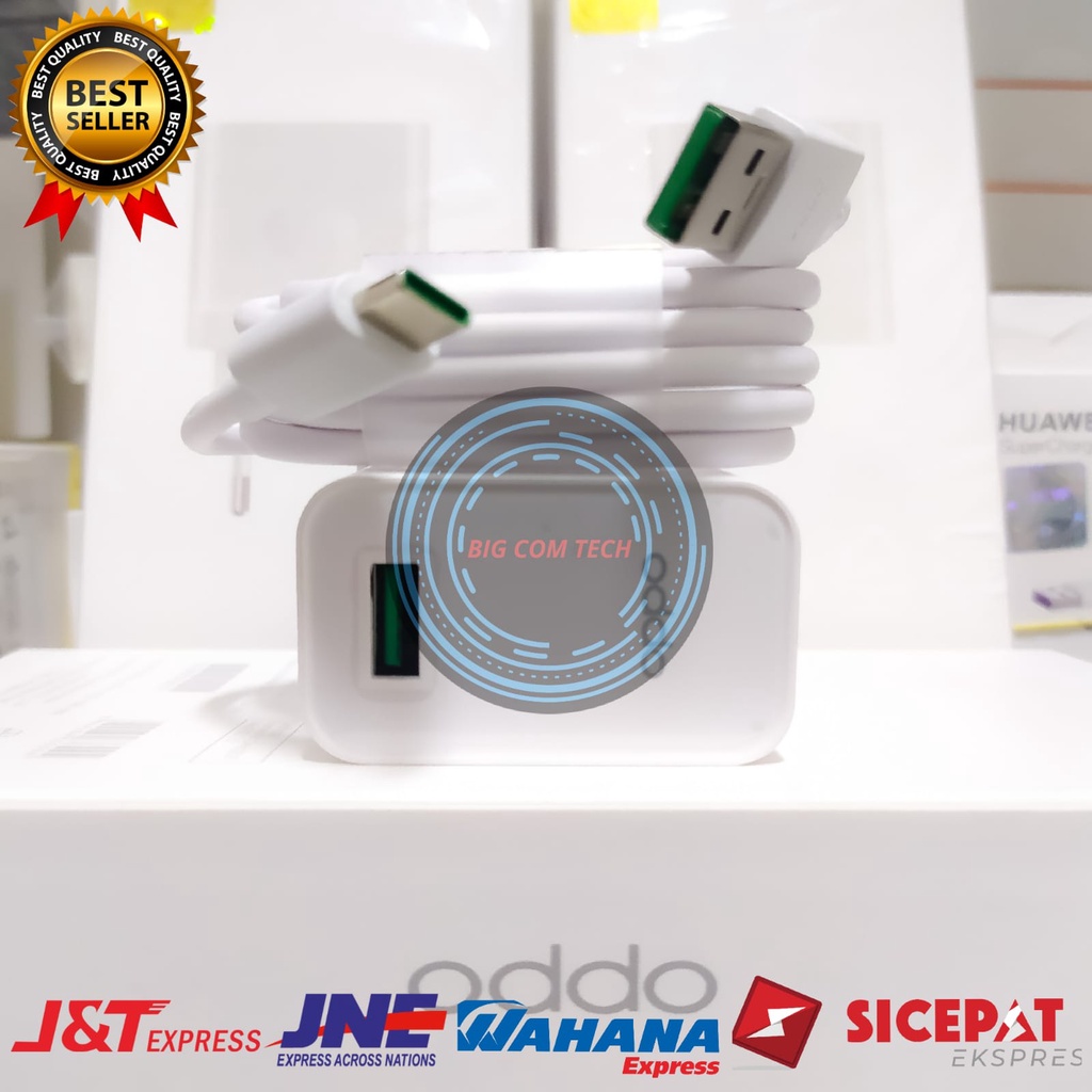 Charger Oppo VOOC Reno 2 / Reno 2 F / Reno 2 Z / Reno 3 Pro 5G / Reno 4 / Reno 5 Z / Reno 5 F / Reno 5 Lite / A91 / A94 5G / A95 5G Usb Type-C 30 Watt Original