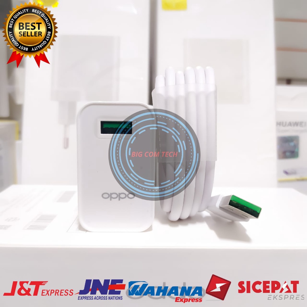 Charger Oppo VOOC Reno 2 / Reno 2 F / Reno 2 Z / Reno 3 Pro 5G / Reno 4 / Reno 5 Z / Reno 5 F / Reno 5 Lite / A91 / A94 5G / A95 5G Usb Type-C 30 Watt Original