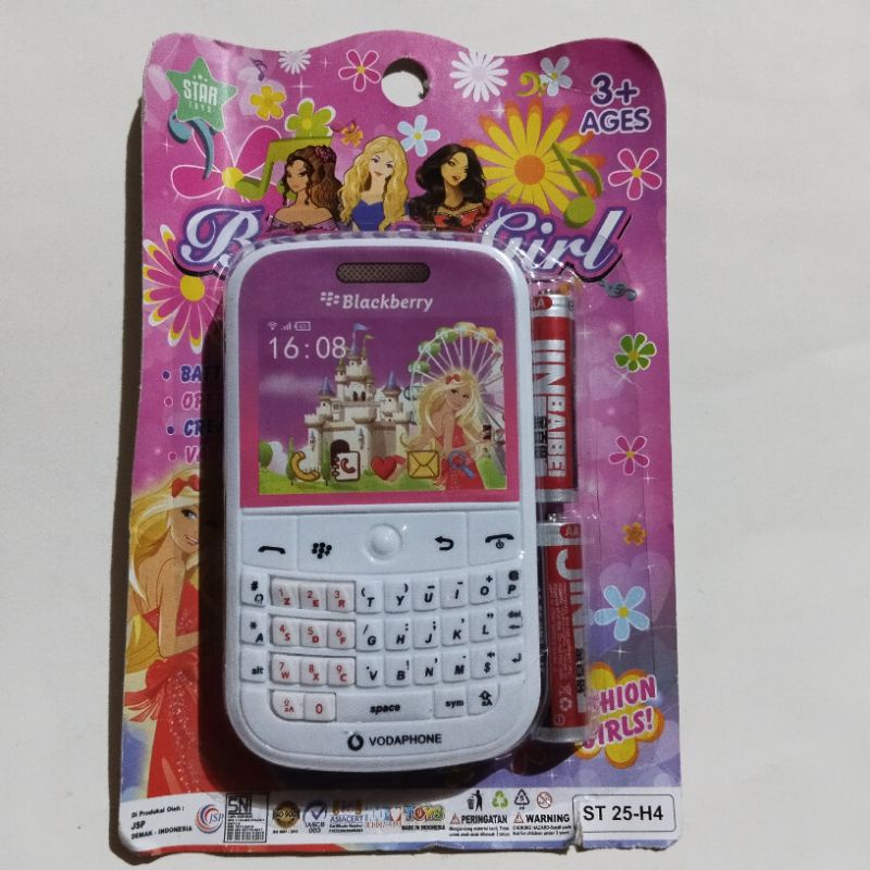 Mainan HP(blackberry) BARBIE