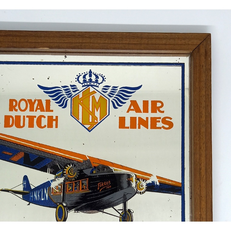 Lukisan Pesawat Fokker KLM