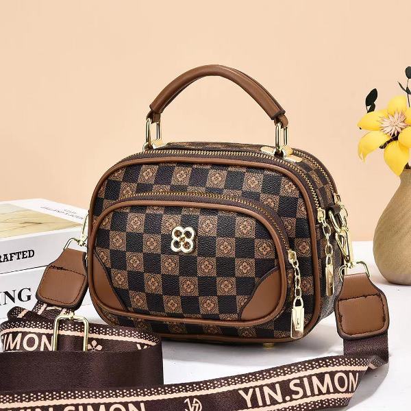 BJ61617 - BEIGE/HURUF/SQUARE - TAS SLEMPANG HANDBAG WANITA FASHION IMPORT MODIS ELEGAN TERMURAH TERLARIS TERBARU BAGSTORE JAKARTA TAS BATAM ZC1617