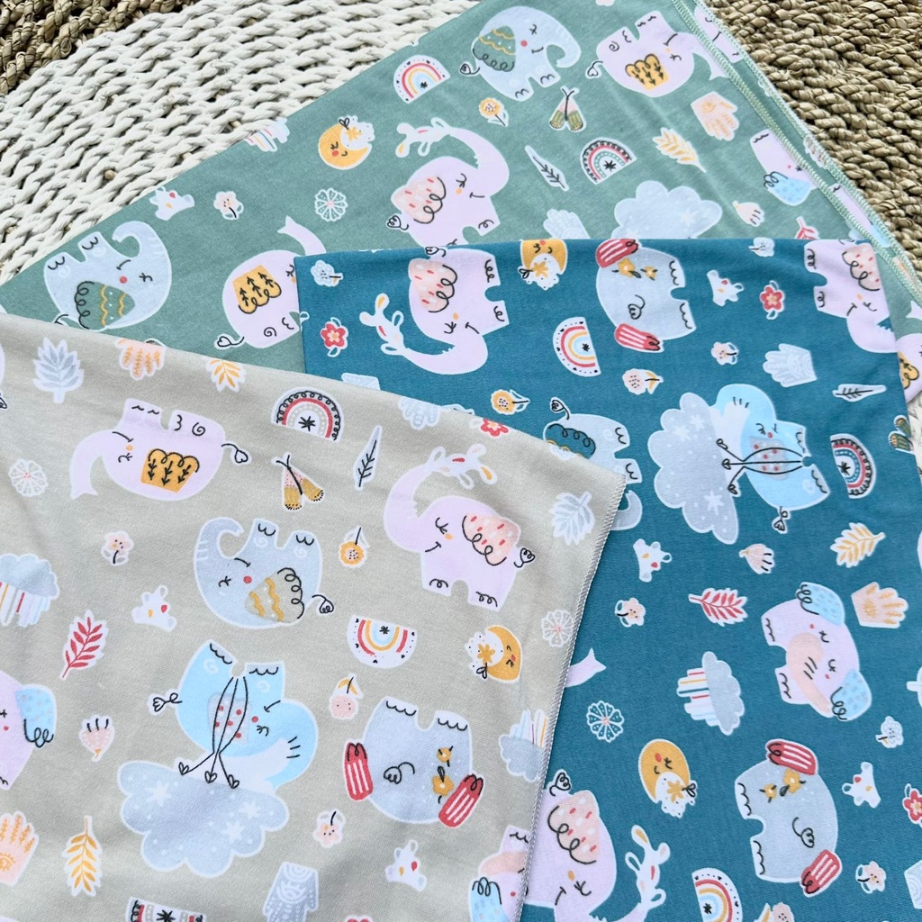 PROMO 7.7 3 Pcs Bedong Bayi Pernel Bayi Alas Ompol Bayi Alas Tidur Bayi Selimut Bayi Pernel DNW BABY