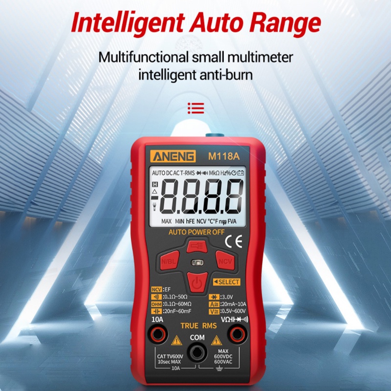 Multimeter Digital AC/DC Voltage Tester / Multitester Digital/Avometer Multitester NCV Original