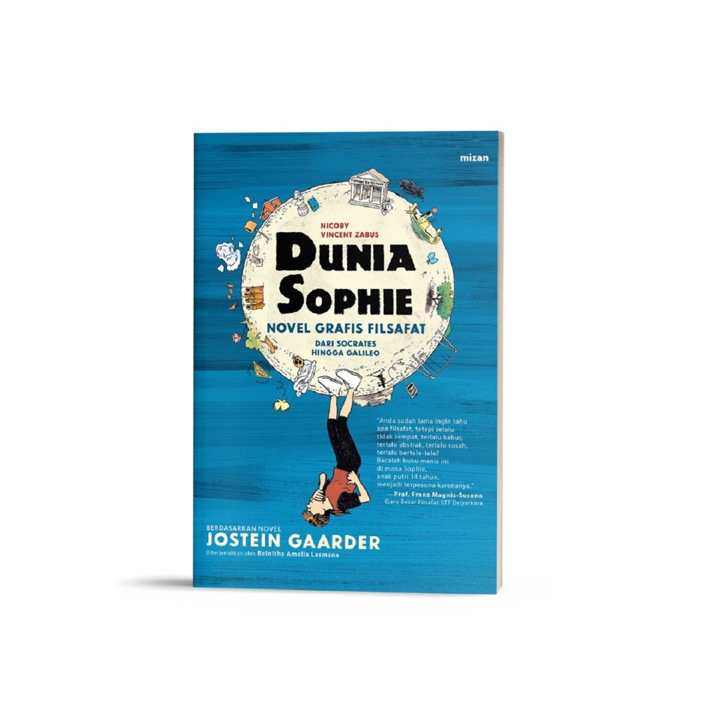 [Mizan Medan] Dunia Sophie Novel Grafis Filsafat: Dari Socrates hingga Galileo