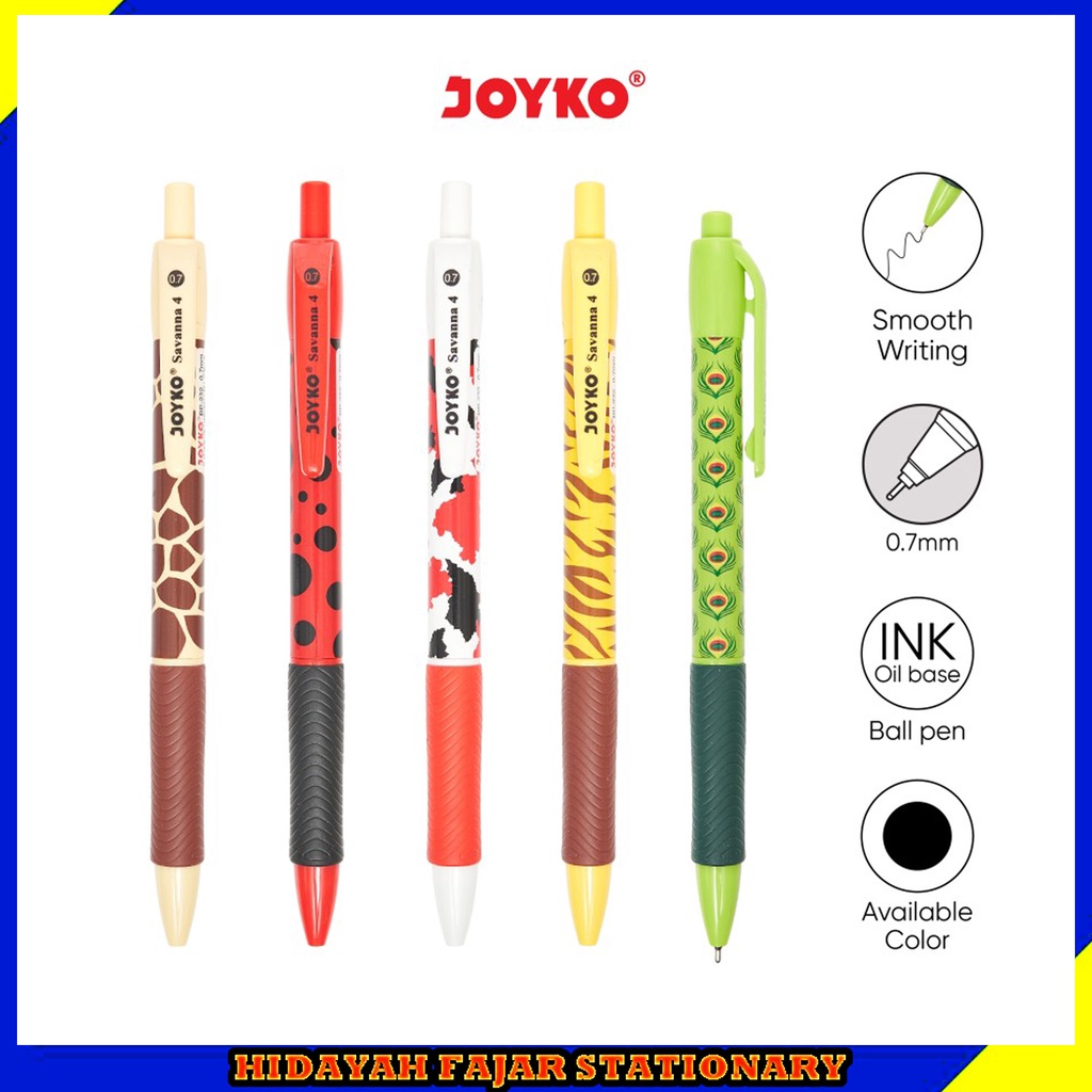 

Grosir Pulpen / 12 Pcs Ballpoint Joyko Bp - 232