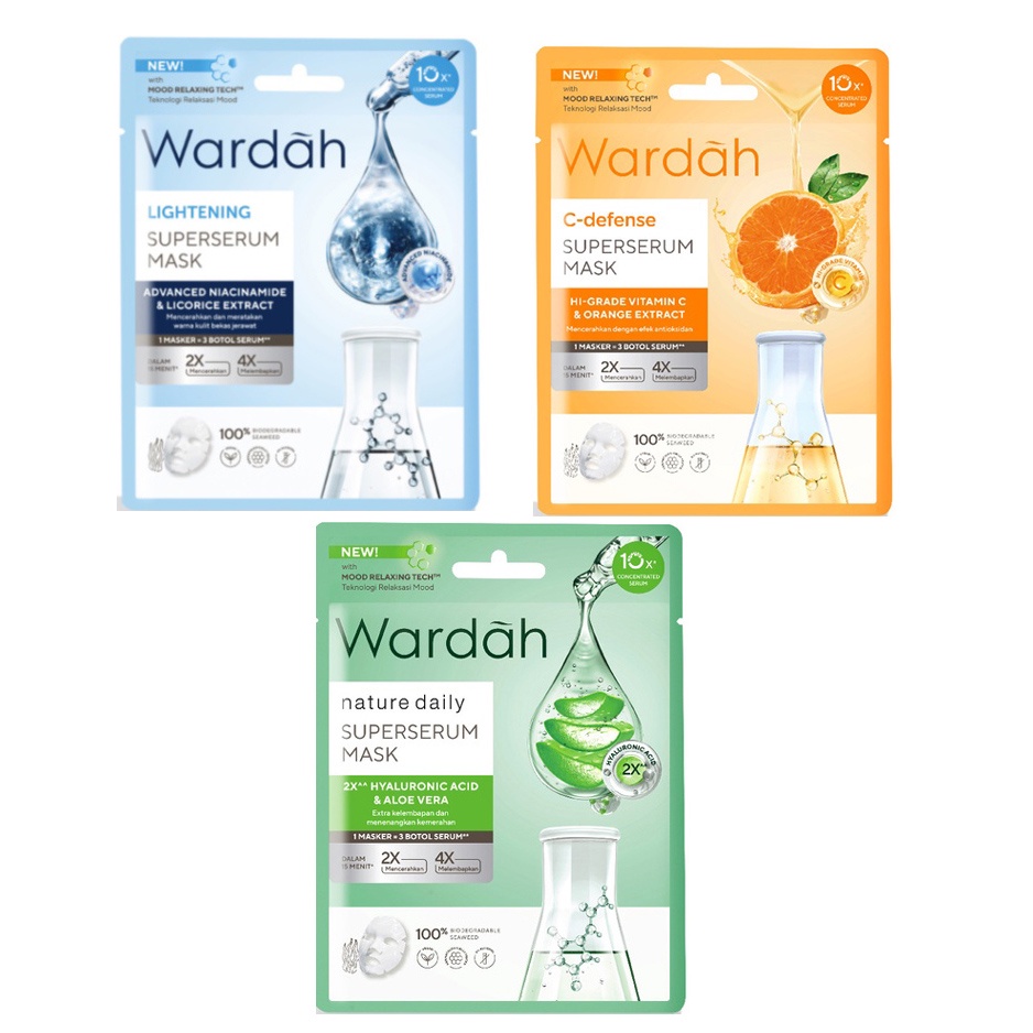 Wardah Super Serum Mask - 20ml