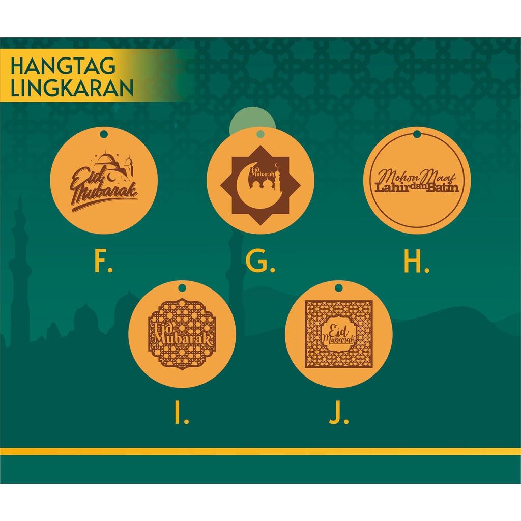 

Gantungan Hampers Parsel Idul Fitri Ramadhan Akrilik