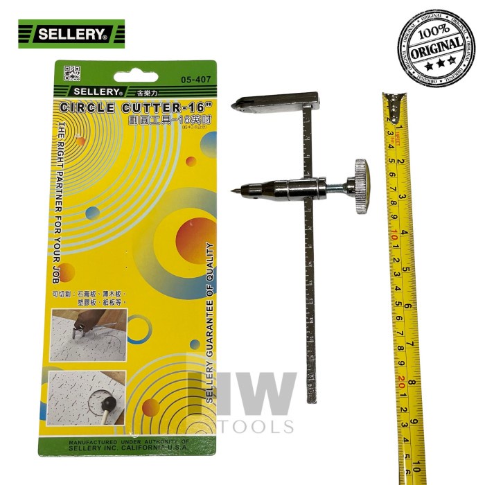 

Terlaris Circle Cutter Alat Pemotong Lingkaran Gypsum Cardboard Sellery 05-407