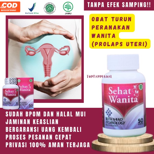 Obat Turun Peranakan Wanita, Obat Peranakan Turun, Turun Rahim, Rahim Turun Setelah Melahirkan, Prol