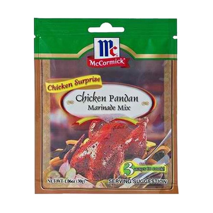 

MCCORMICK CHICKEN PANDAN MIX/ZESTY GARLIC/HICKORY SMOKED CHICKEN